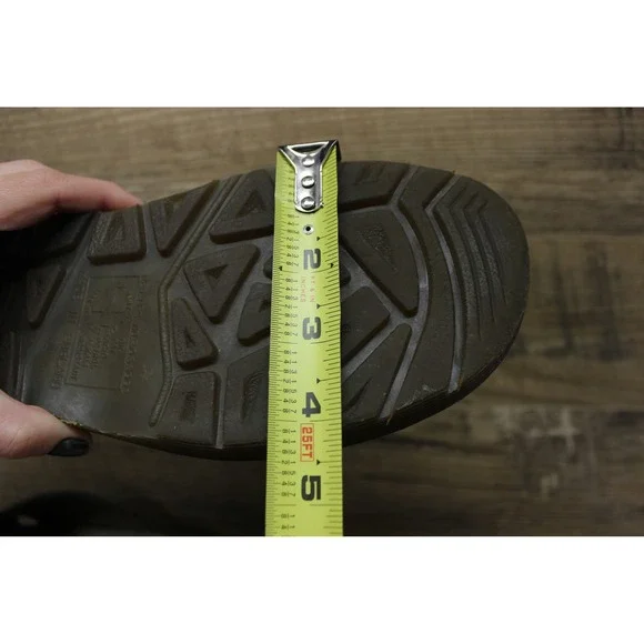 Dr.‎ Martens Unisex Leather Criss Cross Slip On Slide Sandals Vintage Size 8